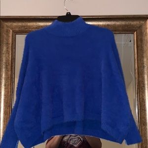 Blue oversized Sweater